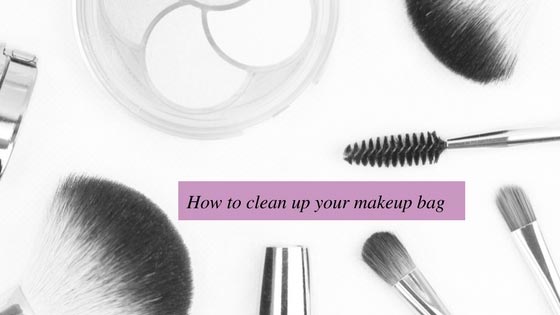 How to clean up your makeup bag this fall