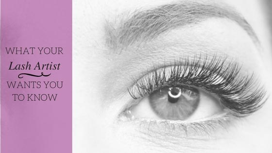 An Open Letter From A Lash Artist: Please Take Our Advice!