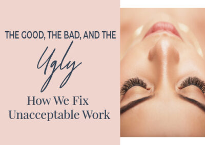 The Good, The Bad, And The Ugly: How We Fix Unacceptable Work
