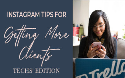 Instagram Tips for Getting More Clients: Techs’ Edition