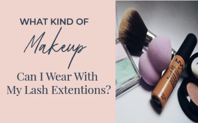 What Kind of Makeup Can I Wear With My Lash Extensions?