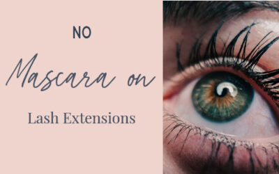 No Mascara on Lash Extensions